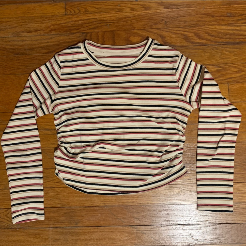 Lined top; size medium, color: multiple